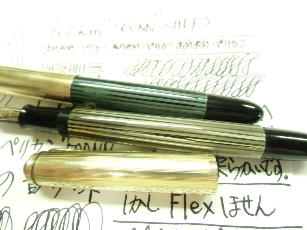 PELIKAN”500NN”グレー縞＜HEF＞ : 万年筆おやじの備忘録