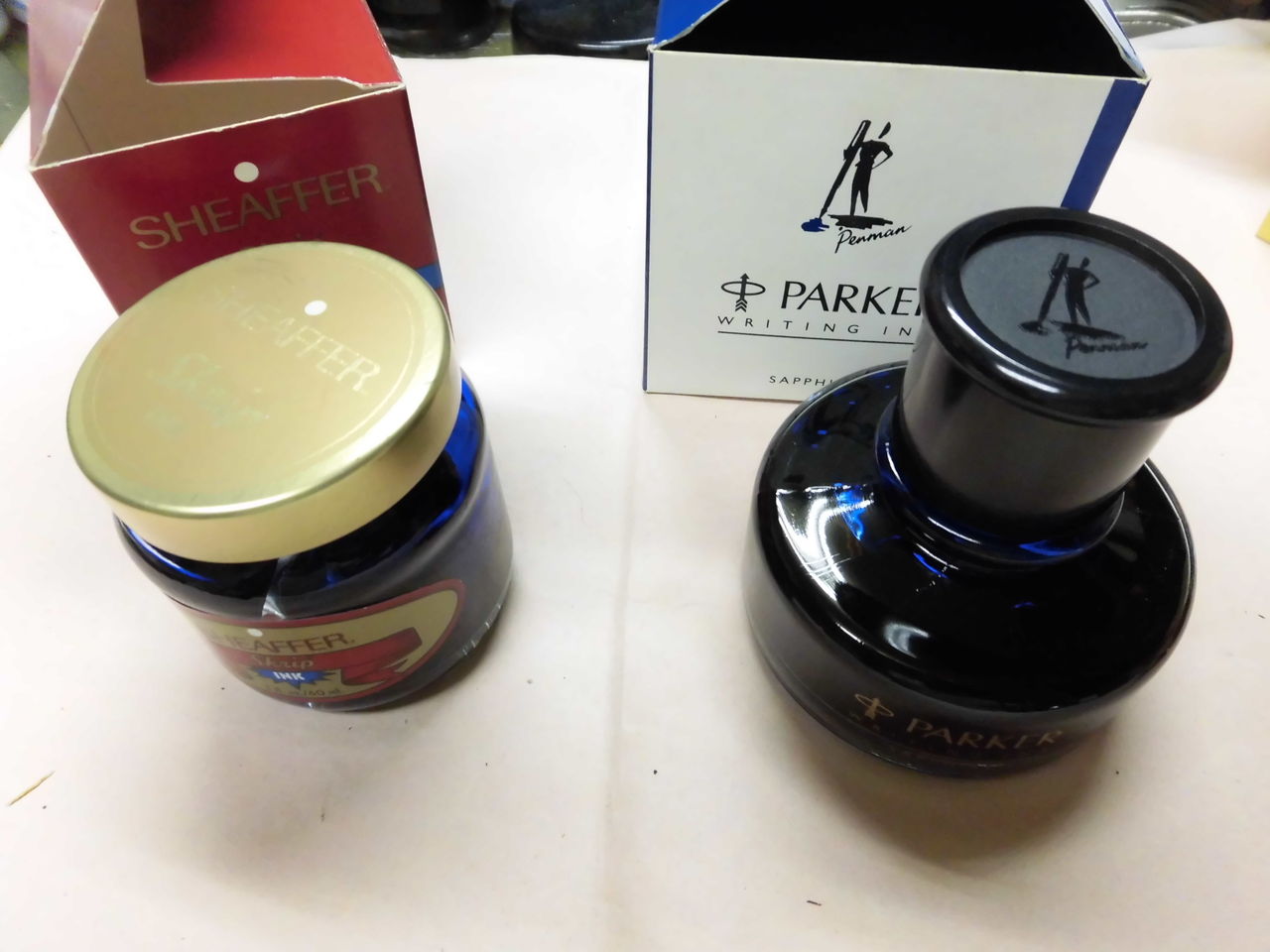 パーカーペンマン　インク インク沼？ PARKER ペンマン・サファイア : 万年筆おやじの備忘録