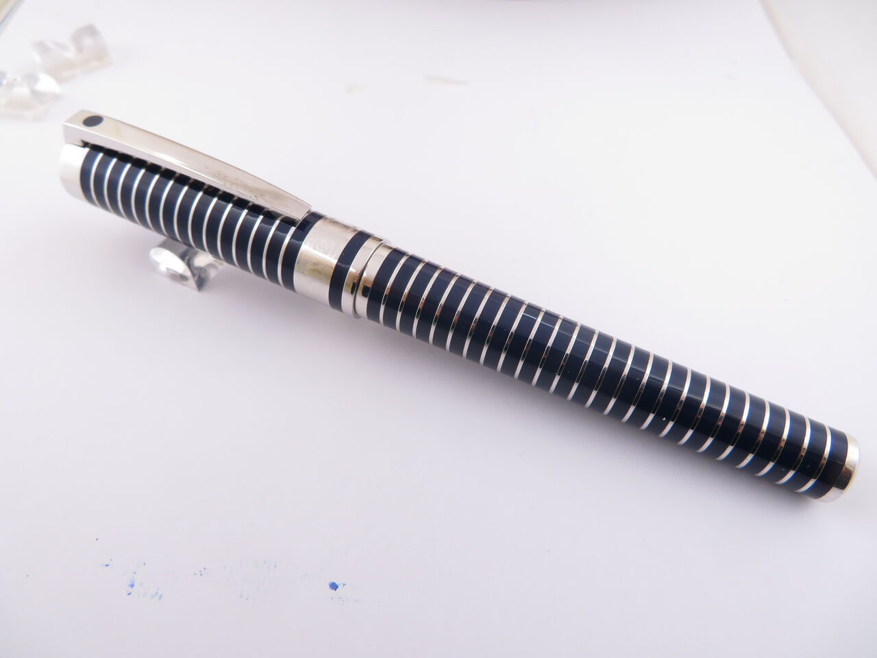 KING CROWN ラピスラズリ銀軸 18K : 万年筆おやじの備忘録