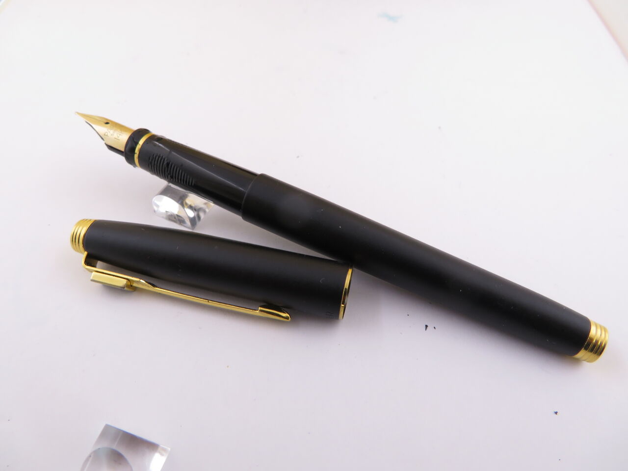 PARKER”75” 黒マット軸 14K ＜F＞ : 万年筆おやじの備忘録