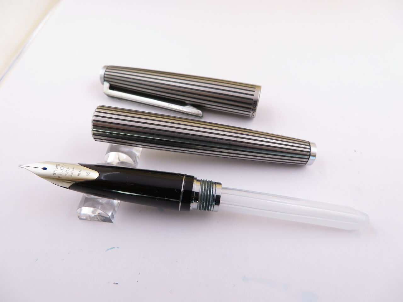 PILOT CUSTOM 万年筆 18K-WG PILOT CUSTOM 18K-WG <M> : 万年筆おやじの備忘録