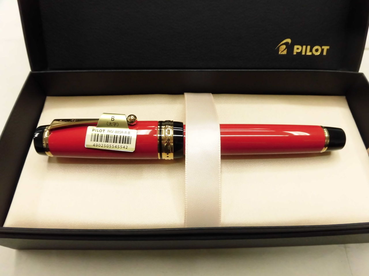 PILOT万年筆 CUSTOM ウッド 18K-750＜F＞ H175 カスタム