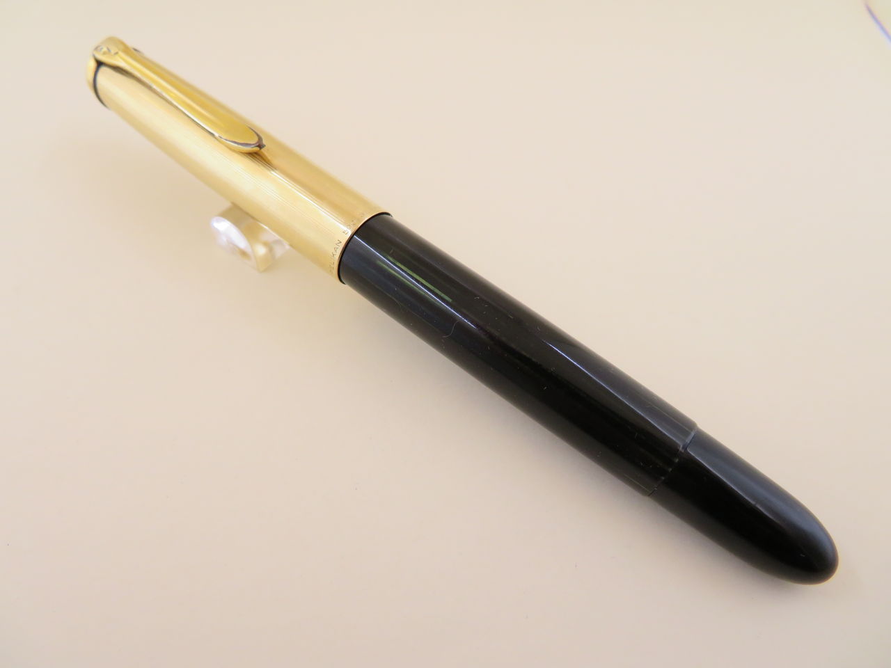 PELIKAN ＃500NN 緑縞軸 14C ＜F＞ : 万年筆おやじの備忘録