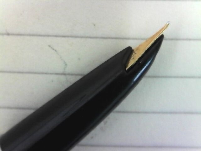 PILOT SUPER 150L 黒軸 14K ④ : 万年筆おやじの備忘録