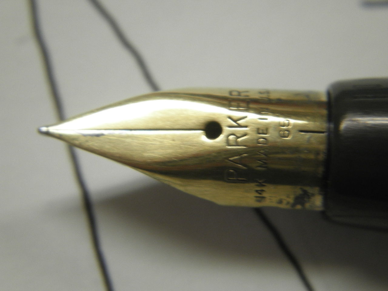 パーカー VP 万年筆 14k パーカー PARKER VP 14Kペン先万年筆 - メルカリ