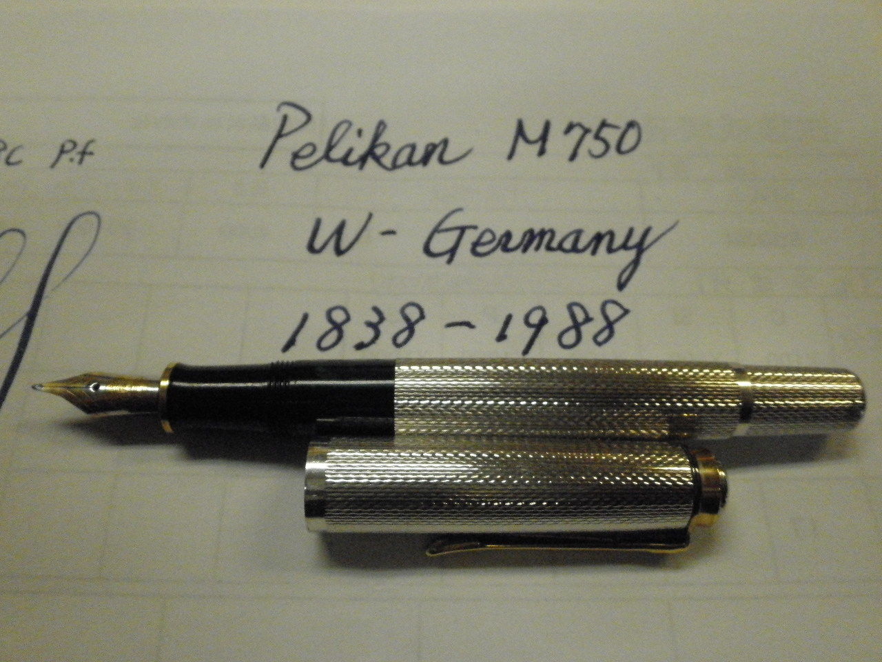 フレックス総研だより Vol.6 PELIKAN M750 18C P.F : 万年筆