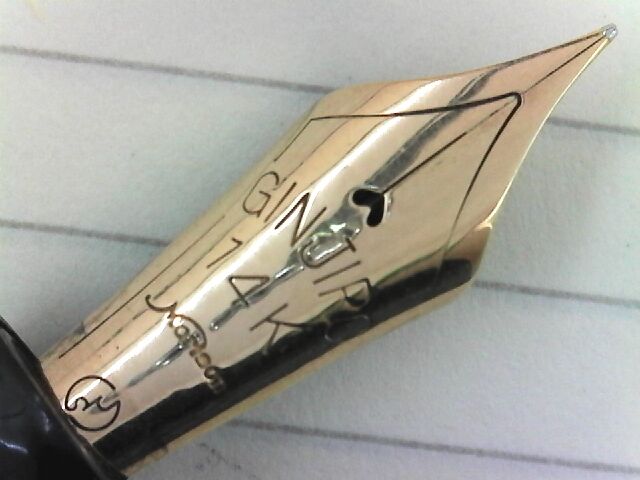 カトウ製作所+兜木銀次郎（モリソン）14K : 万年筆おやじの備忘録