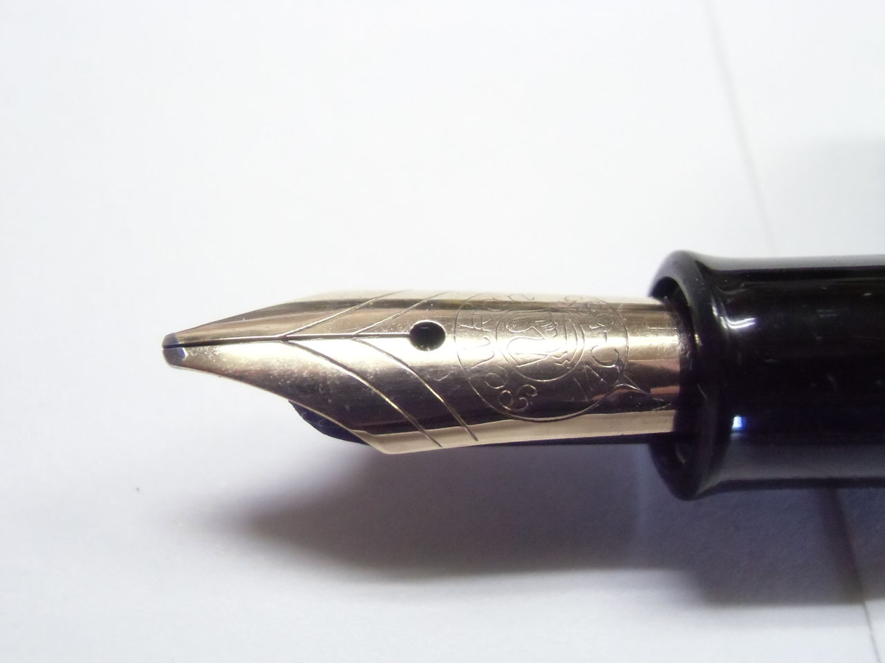 PELIKAN ペリカン 400 茶縞 14K 万年筆 ヴィンテージ PELIKAN”400NN”茶縞＜OB＞ : 万年筆おやじの備忘録