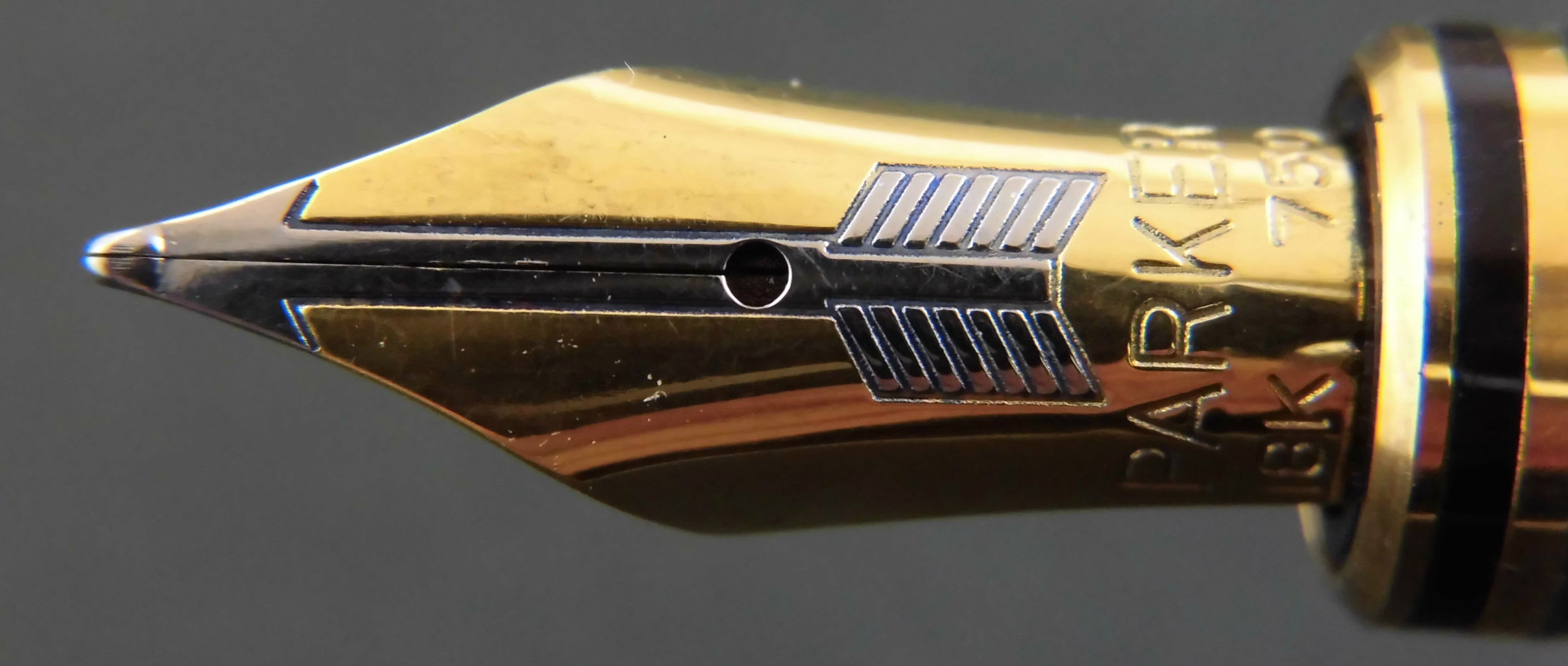 PARKAR DUOFOLD マーブルブルー 万年筆 18K 750 パーカー 90s パーカー デュオフォールド マーブルブルー インターナショナル 旧