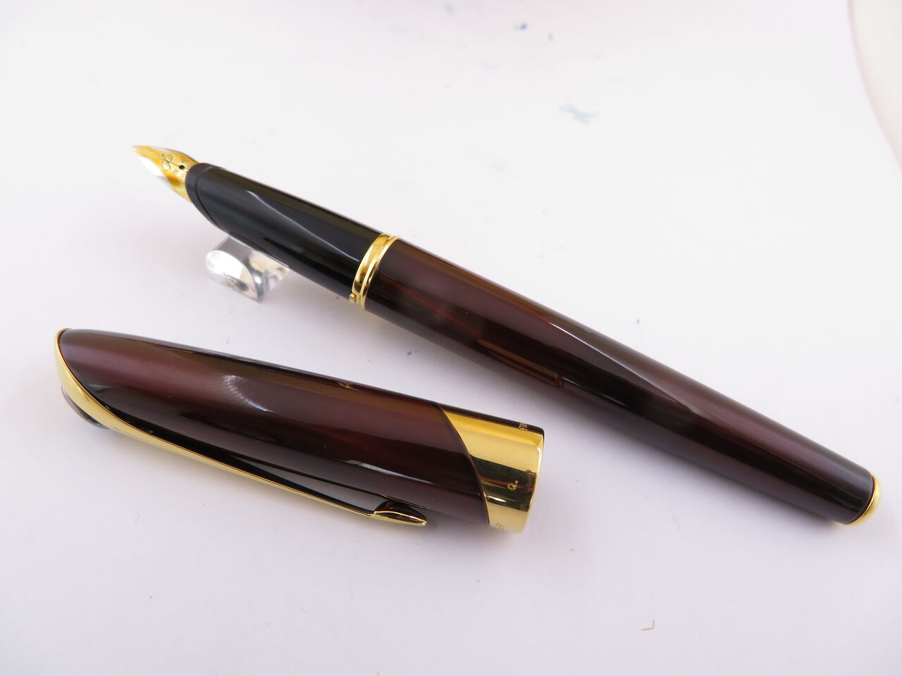 幻のパーカー万年筆　エリプス／Ellipse　深紅　18K 750ペン先、細字 幻のパーカー万年筆 エリプス／Ellipse 深紅 18K 750ペン先、細字 i