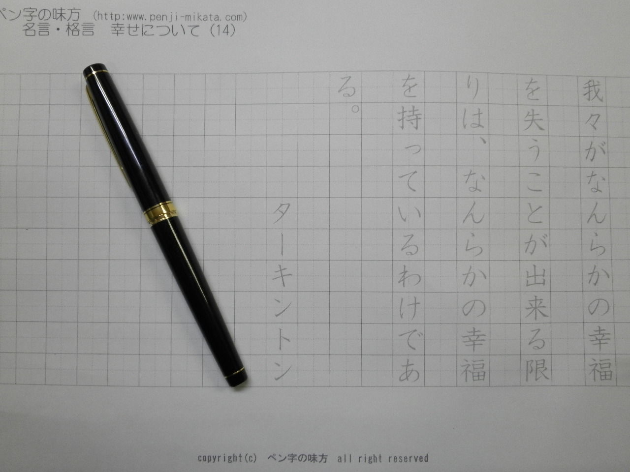PILOT Elite ＜F＞14K-585 : 万年筆おやじの備忘録