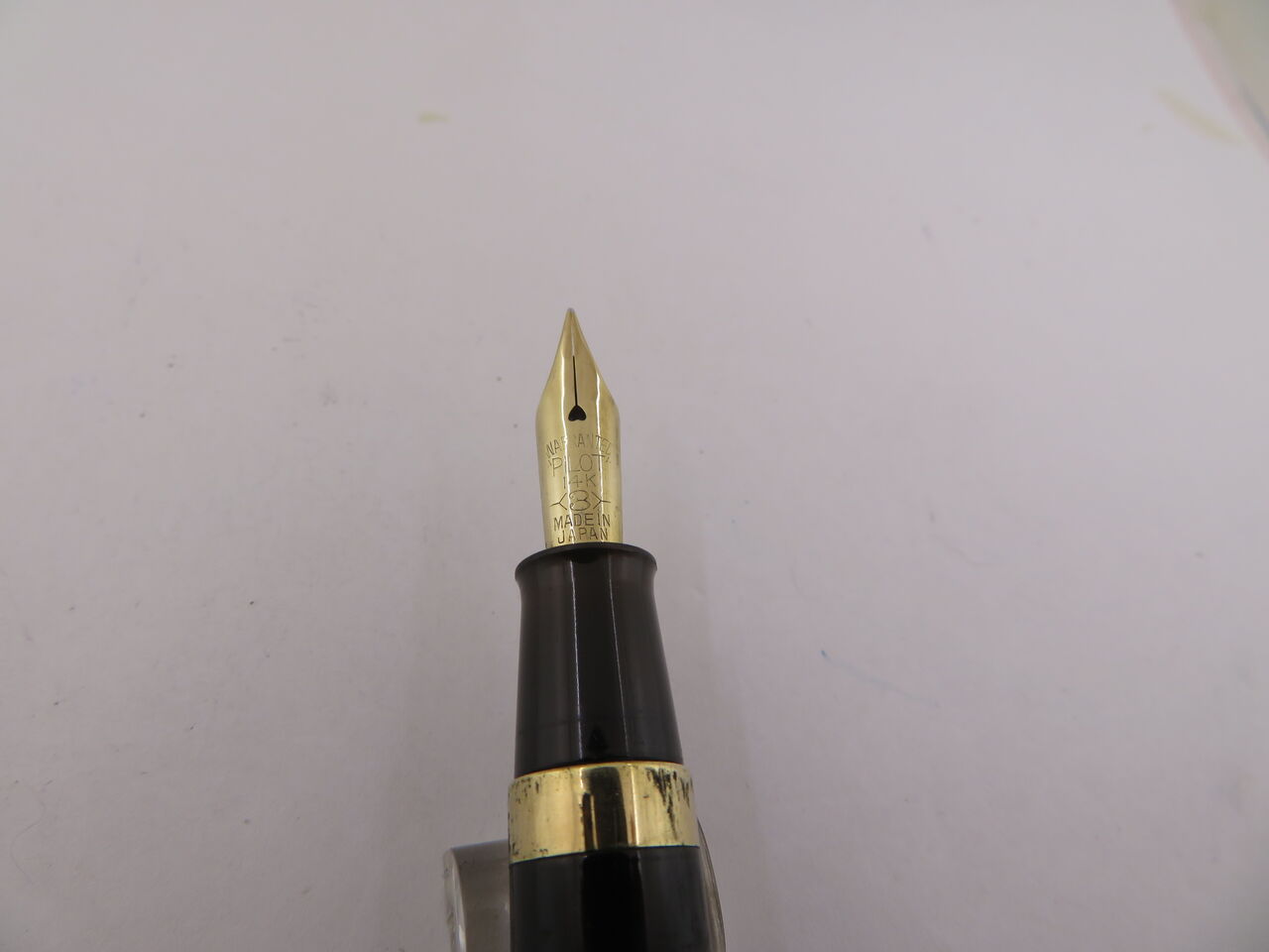 3」③ PILOT 53RT LF 樹脂軸金張キャップ 14K＜3＞ : 万年筆おやじの