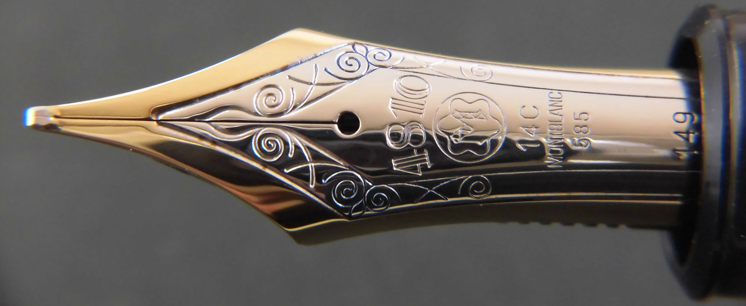 MONTBLANC No.149 14C（中白）＜B＞ : 万年筆おやじの備忘録