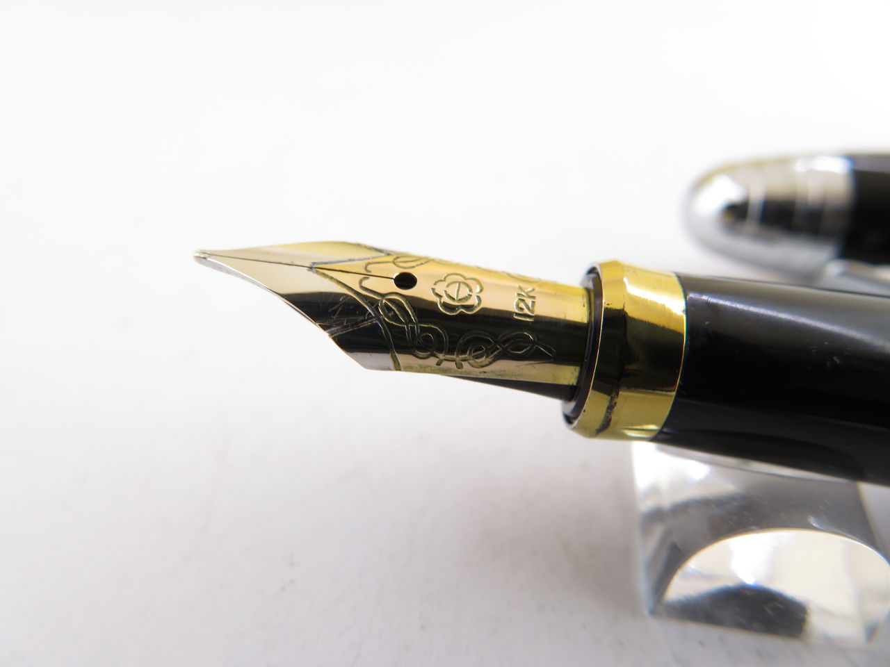 英雄HERO 12K 万年筆 ケース ゴールド