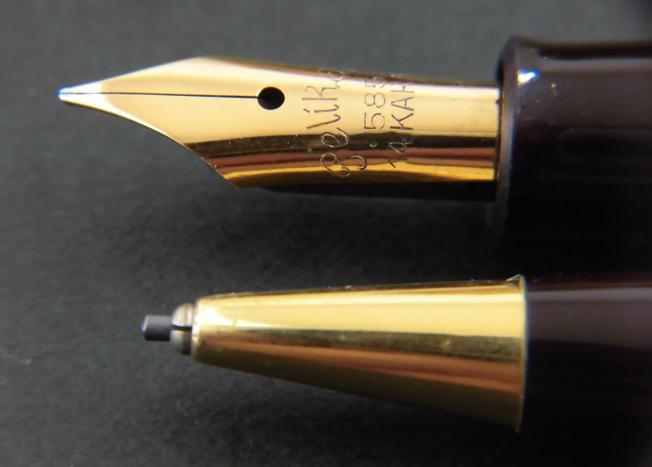 PELIKAN #450 MP 茶縞 : 万年筆おやじの備忘録