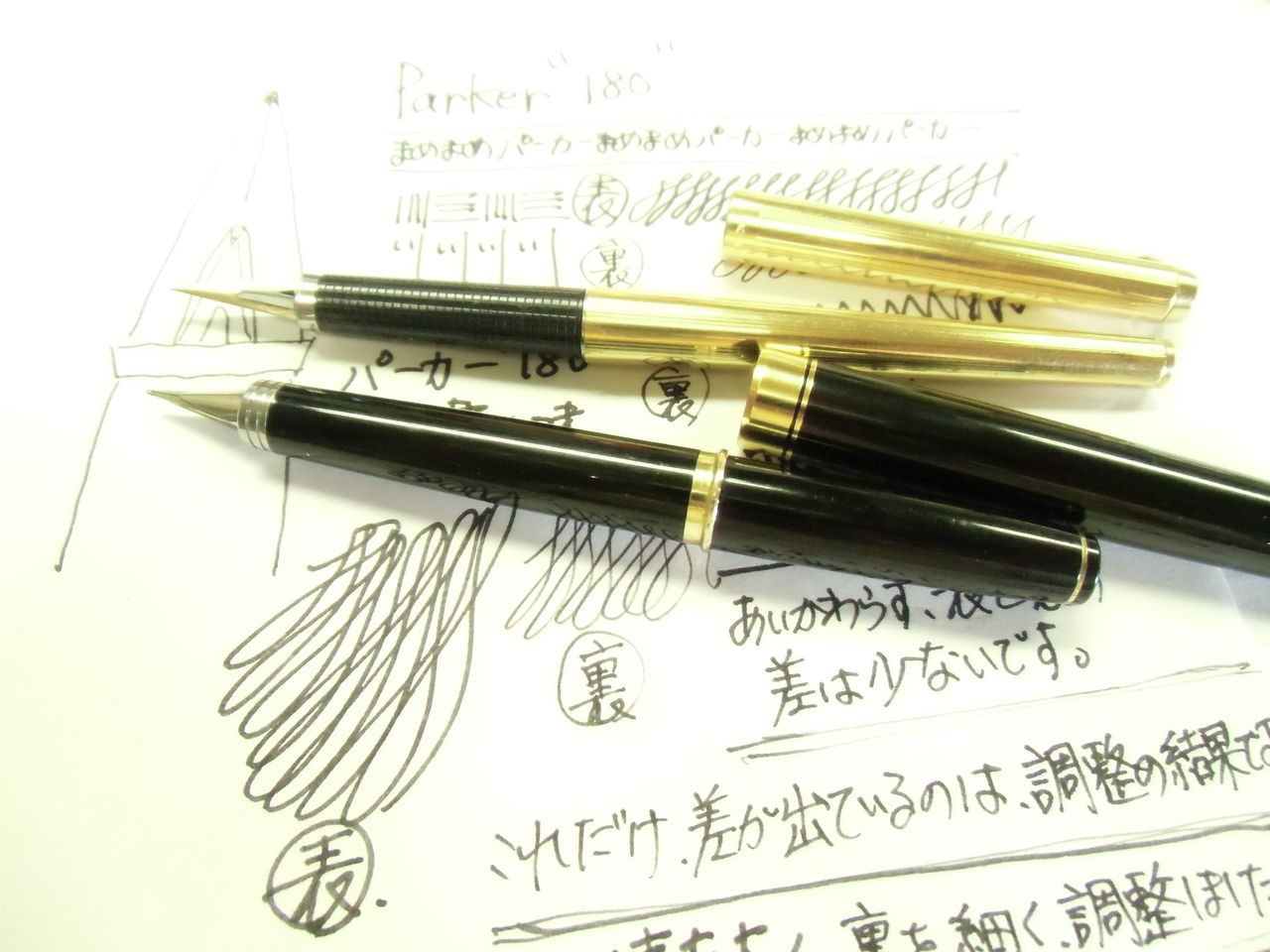 万年筆 PARKER180両面書き未使用｜Yahoo!オークション -「パーカー
