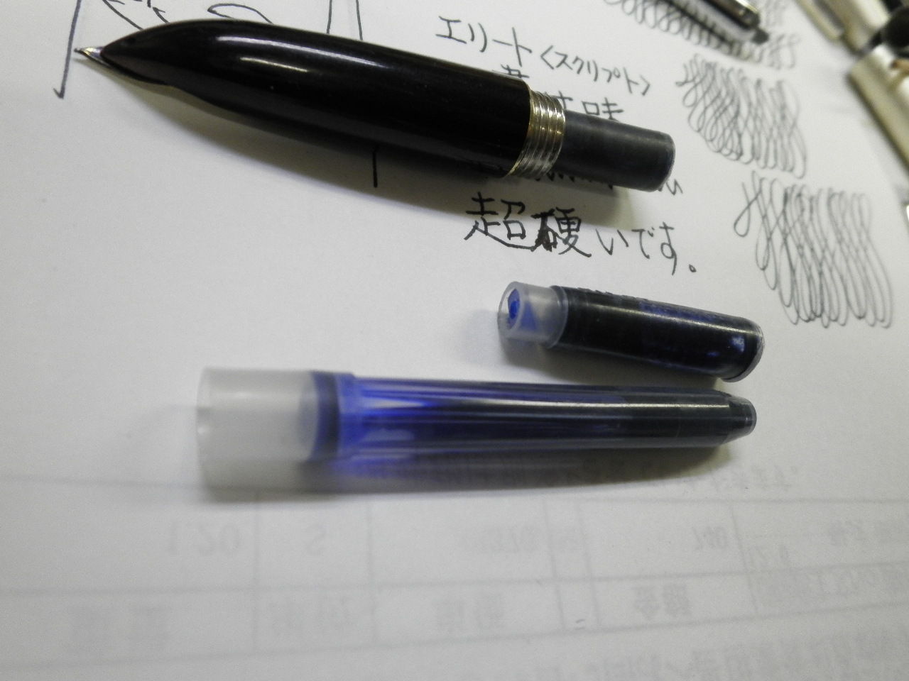 美品’70年頃◆パイロット E-300 14K-585 ＜SCRIPT＞脚本用 PILOT E-300 14K-585 <SCRIPT> : 万年筆おやじの備忘録