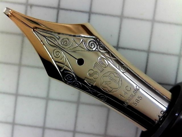 MONTBLANC No.149 14C（中白）＜B＞ : 万年筆おやじの備忘録