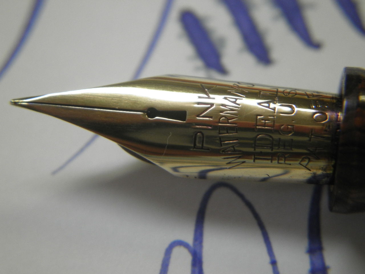 フレックス総研 （26） WATERMAN PINK Nib : 万年筆おやじの備忘録