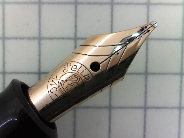 Pelikan万年筆 ♯500 茶縞 Ｍ ペリカン茶縞の年代による違い | 筆記具専門店キングダムノート