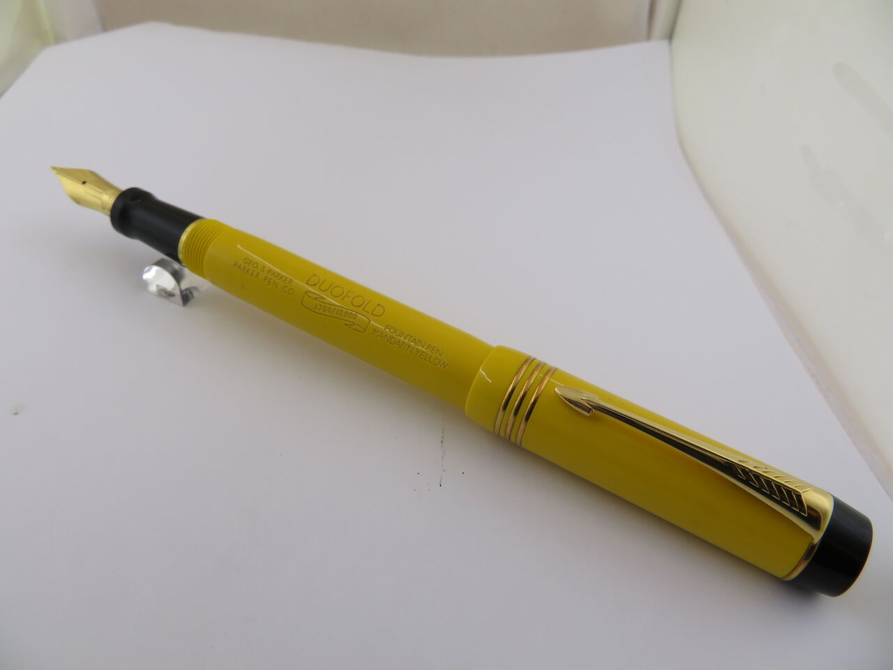 2本目のDUOFOLD・マンダリンイエロー 18K ＜M＞ : 万年筆おやじの備忘録