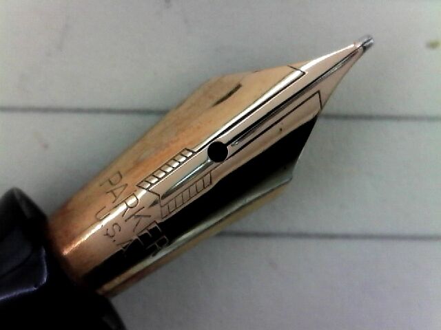 PARKER 赤黒マーブル ペンダントトップ 14Ct : 万年筆おやじの備忘録