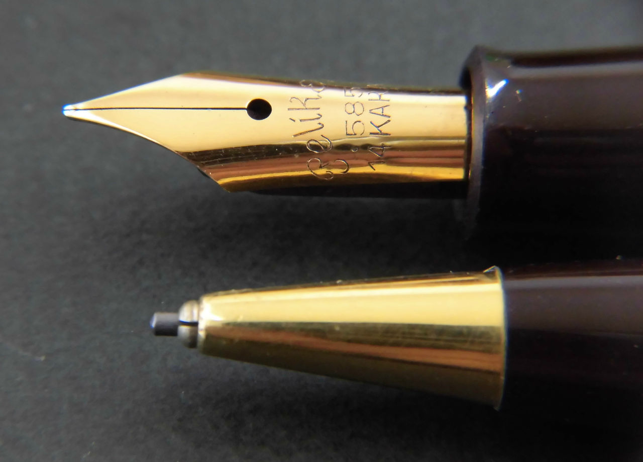 PELIKAN #450 MP 茶縞 : 万年筆おやじの備忘録