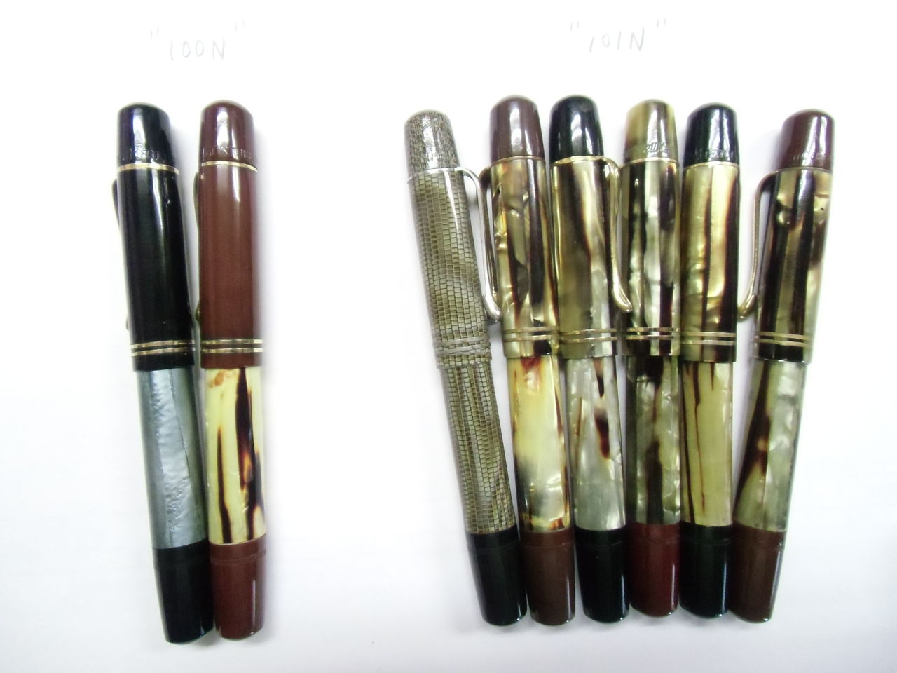 PELIKAN”100N”黄色マーブル・赤キャップ : 万年筆おやじの備忘録