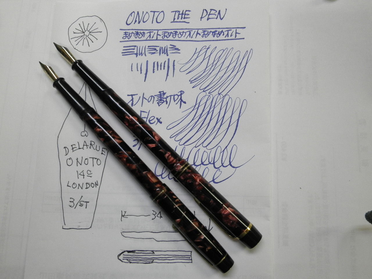ONOTO THE PEN : 万年筆おやじの備忘録