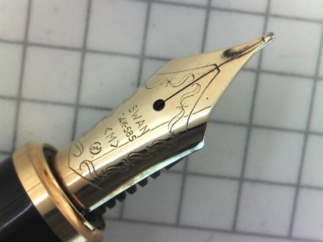 ＳＷＡＮ　アンティーク　万年筆 SWAN MONETA 1900 14K＜M＞ : 万年筆おやじの備忘録