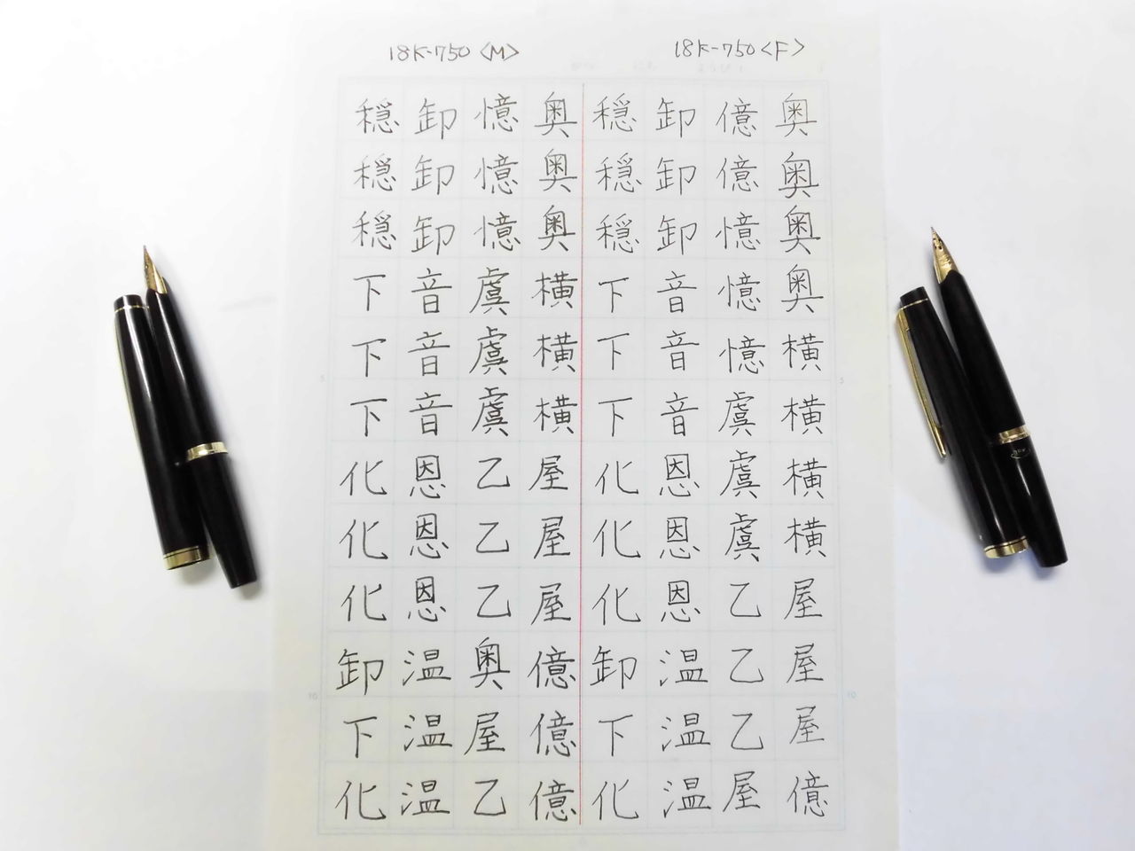 PILOT 18K-750の最終型Elite ＜M＞ : 万年筆おやじの備忘録