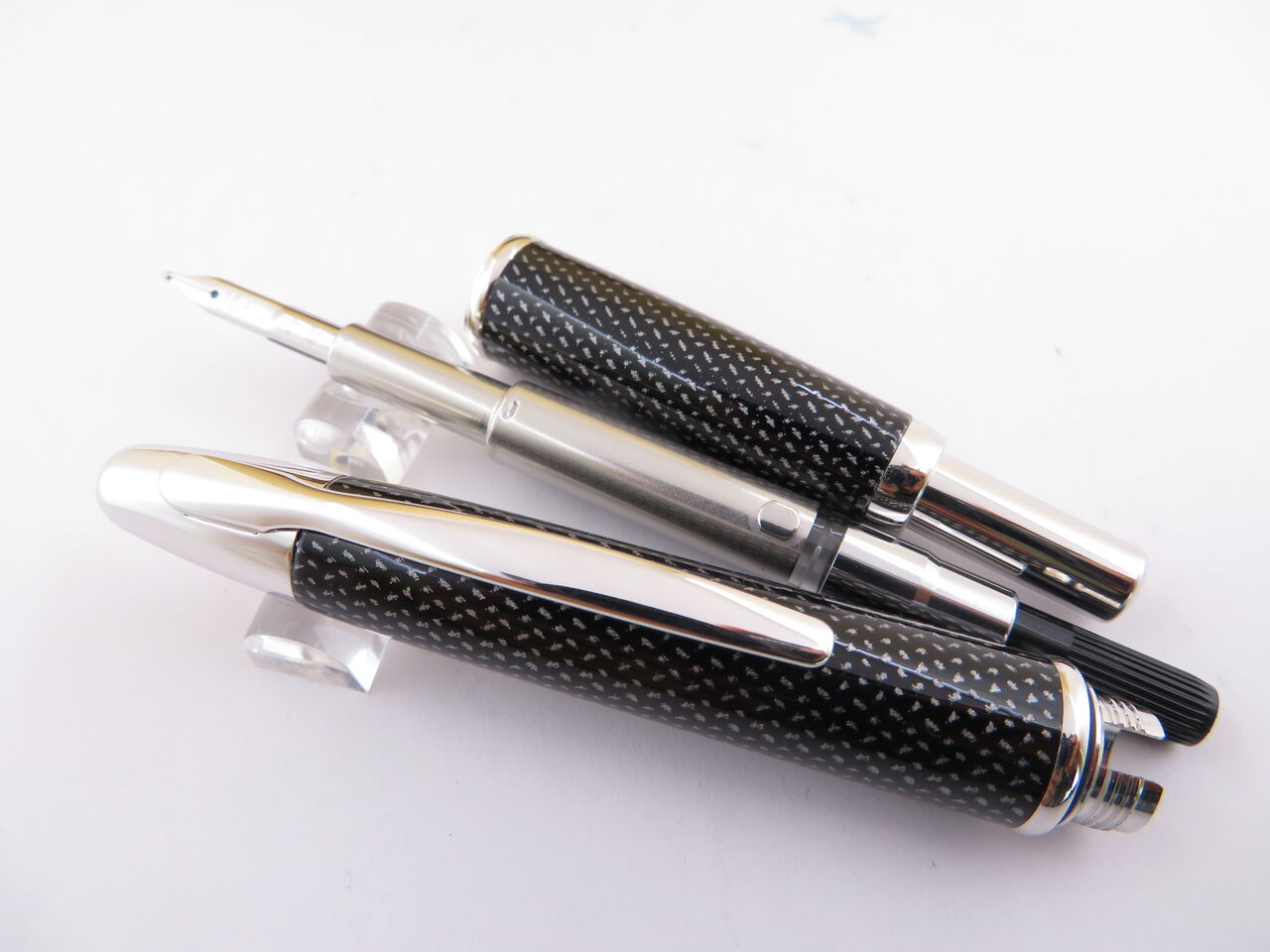 PILOT キャップレス 絣 18K-750 : 万年筆おやじの備忘録