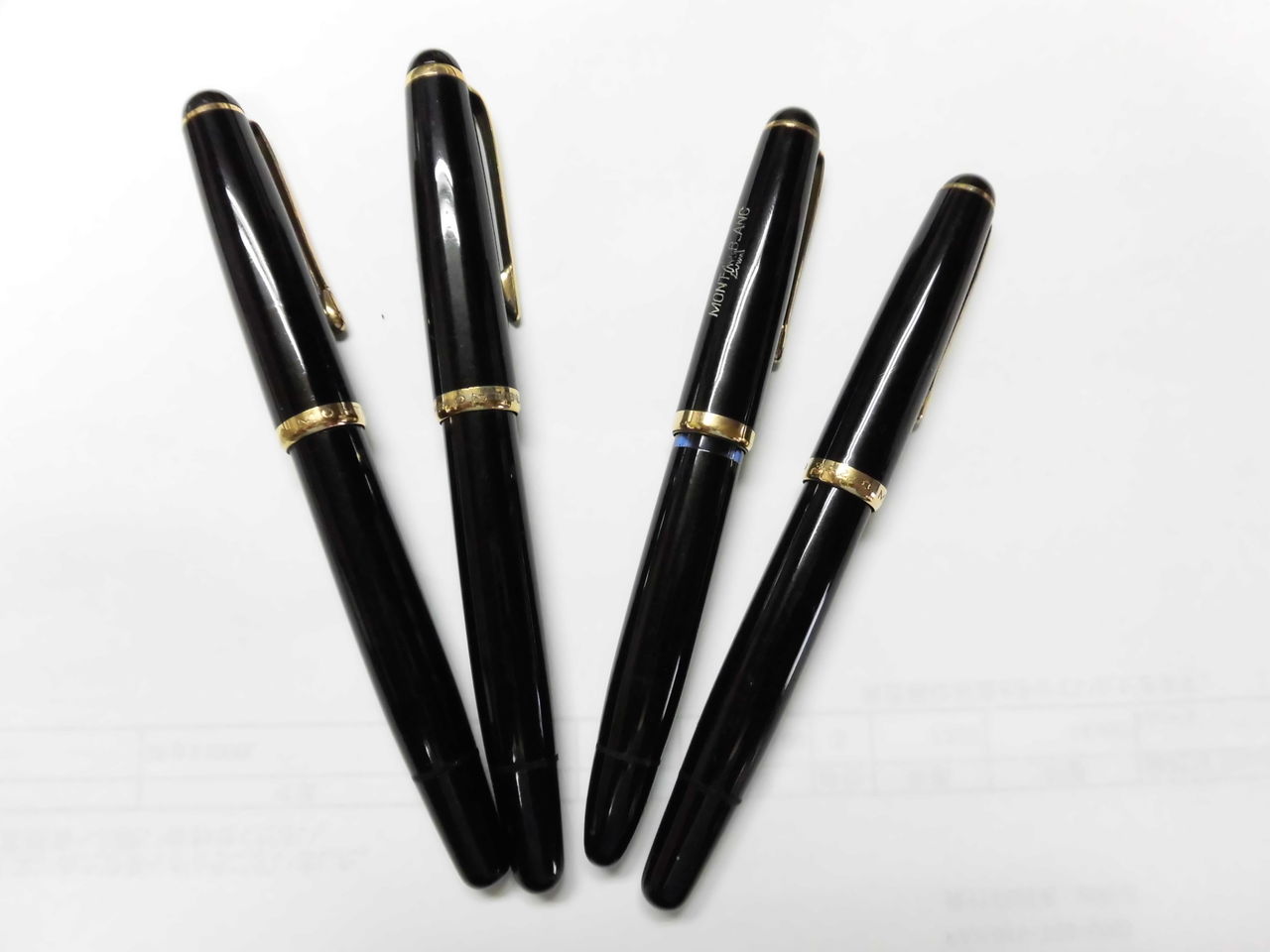 MONTBLANC No.344 ＜B＞ : 万年筆おやじの備忘録