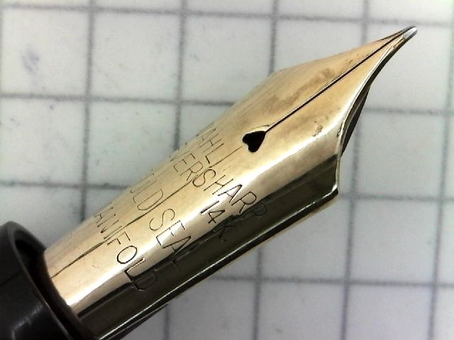 WAHL EVERSHARP ドリック・オーバーサイズ : 万年筆おやじの備忘録