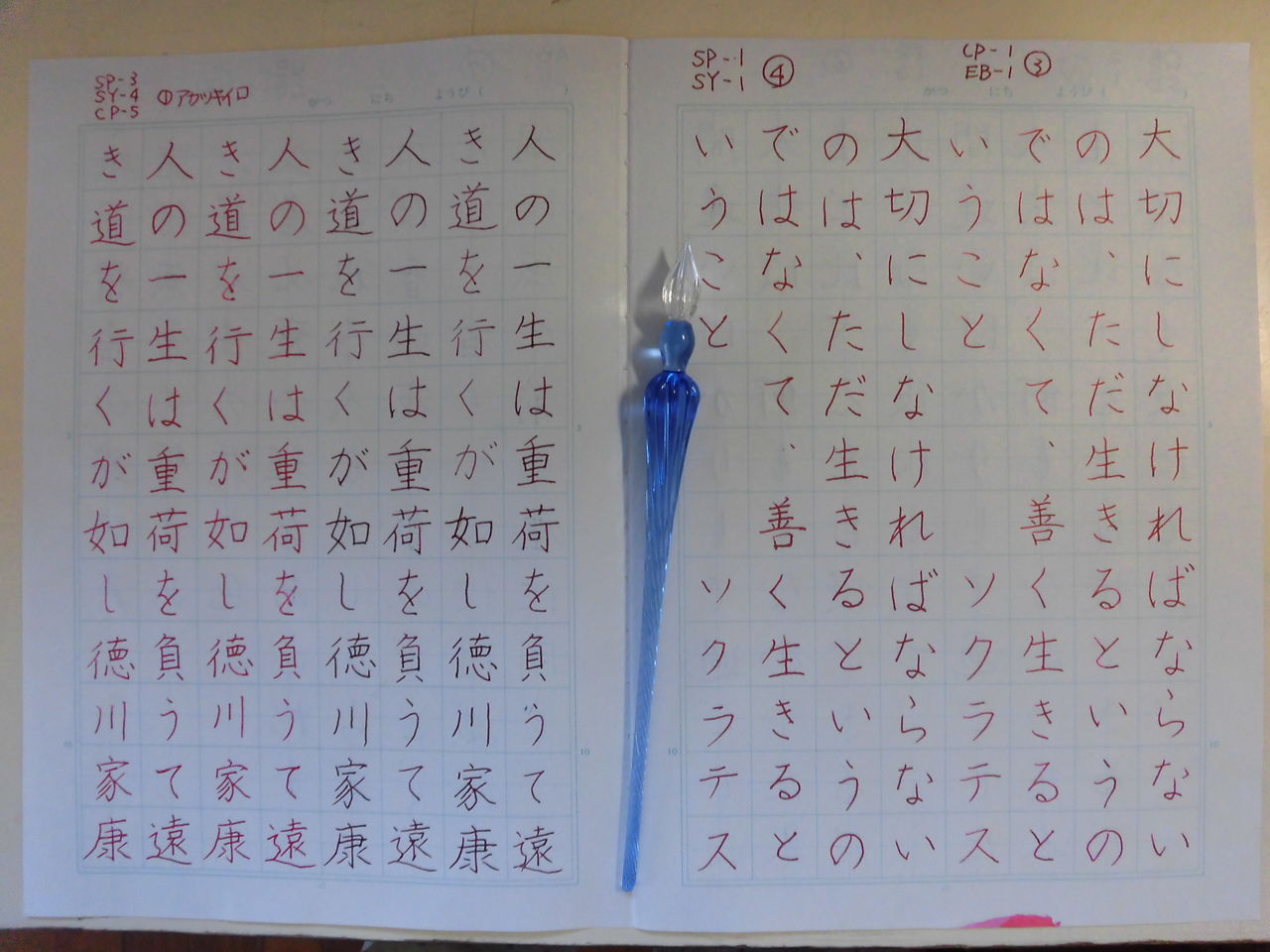 ガラスペン で ペン爺の味方 その1 万年筆おやじの備忘録