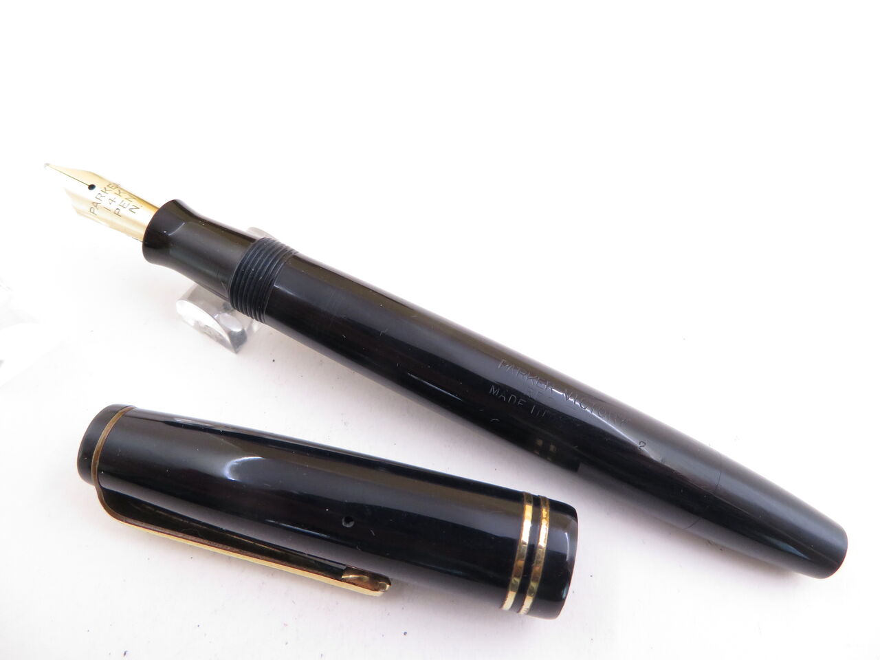 パーカー ヴィクトリー ボタンフィラー 14K : 万年筆おやじの備忘録