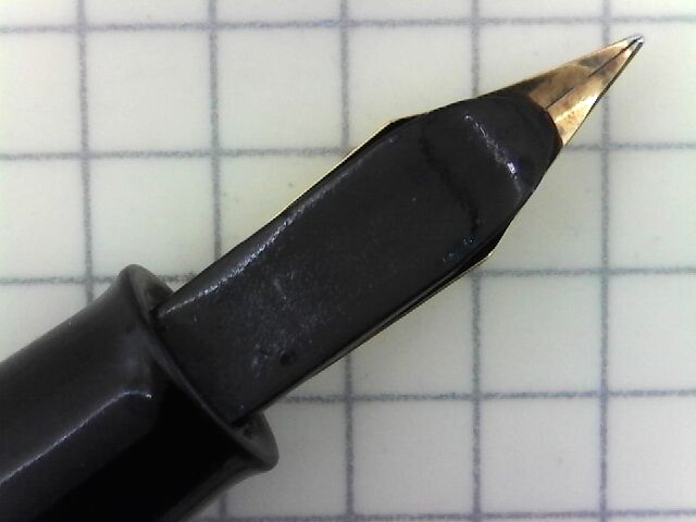 PILOT 朱色セルロイド・プランジャー 14K 2 : 万年筆おやじの備忘録