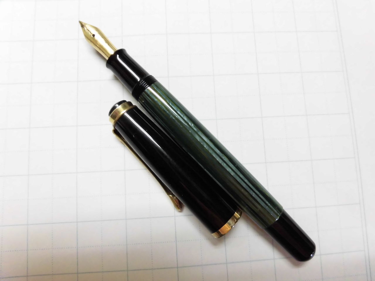 PELIKAN #400 14C <OM> 黒縞軸 : 万年筆おやじの備忘録