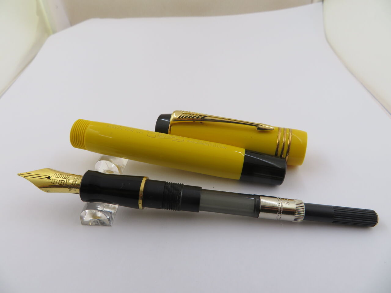 2本目のDUOFOLD・マンダリンイエロー 18K ＜M＞ : 万年筆おやじの備忘録