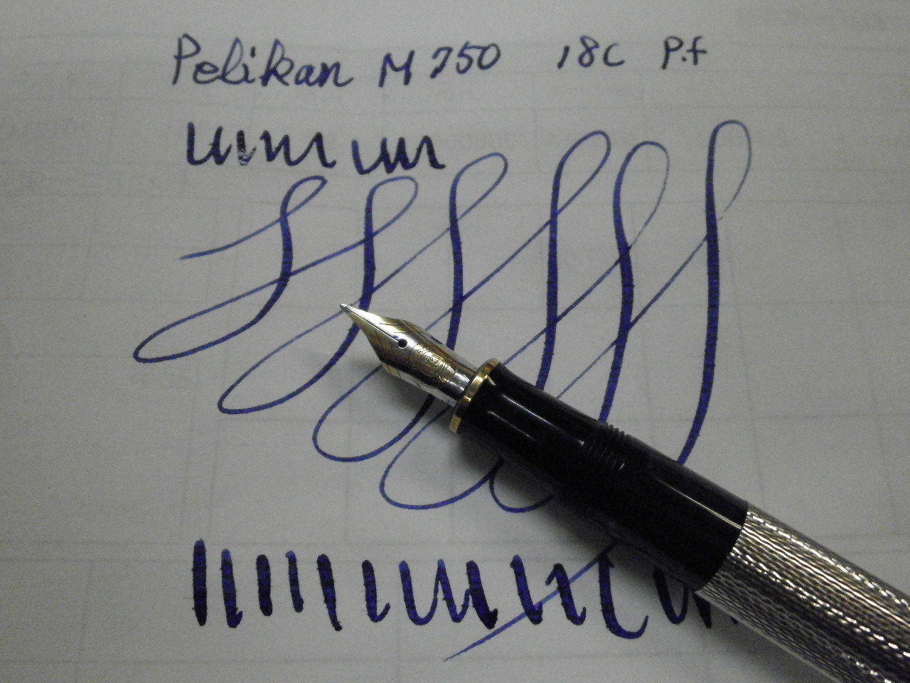 フレックス総研だより Vol.6 PELIKAN M750 18C P.F : 万年筆おやじの備忘録