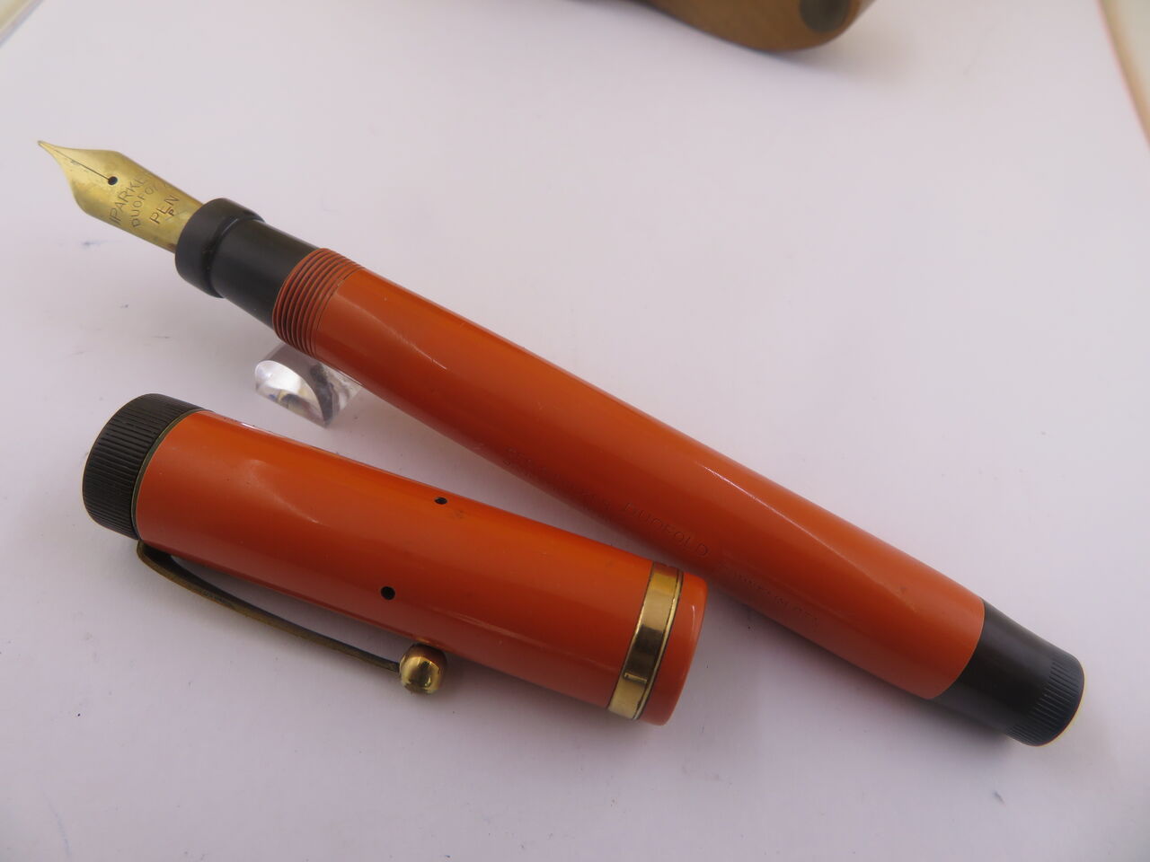 Parker Duofold シニア 万年筆 \"Big Red \" 1925年製 パーカー