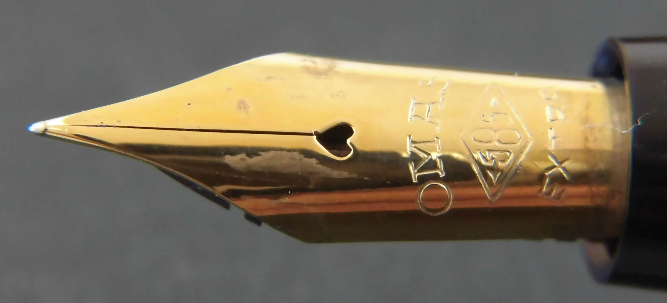 omas 556/S グレーマーブル　万年筆 ビンテージ・オマス 556/S（グレーマーブル） : 万年筆おやじの