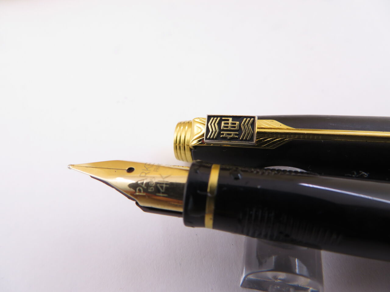 PARKER”75” 黒マット軸 14K ＜F＞ : 万年筆おやじの備忘録
