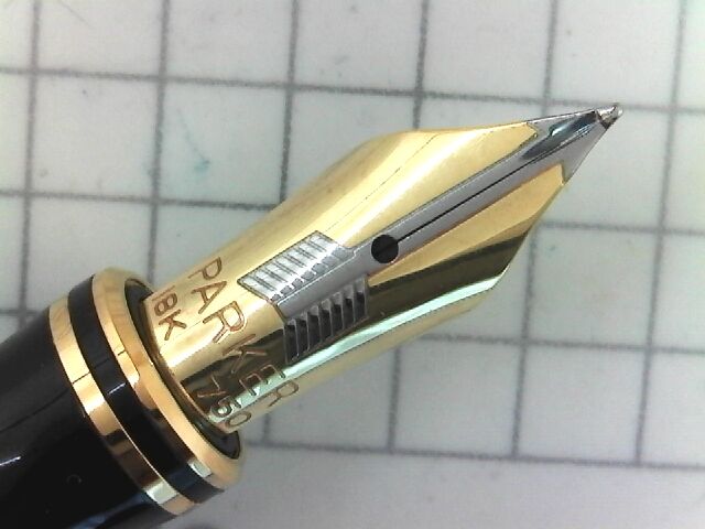 PARKER DUOFOLD インターナショナル 黒軸18K＜F＞ : 万年筆おやじの備忘録