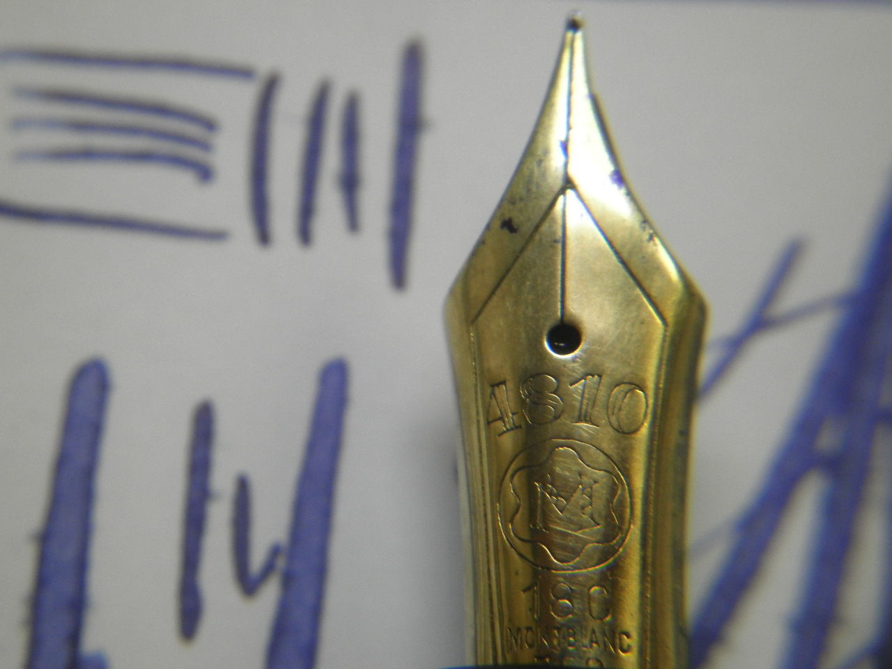 MONTBLANC 146 抜き打集中調査 70年代噂の18C ⑦ : 万年筆おやじの備忘録