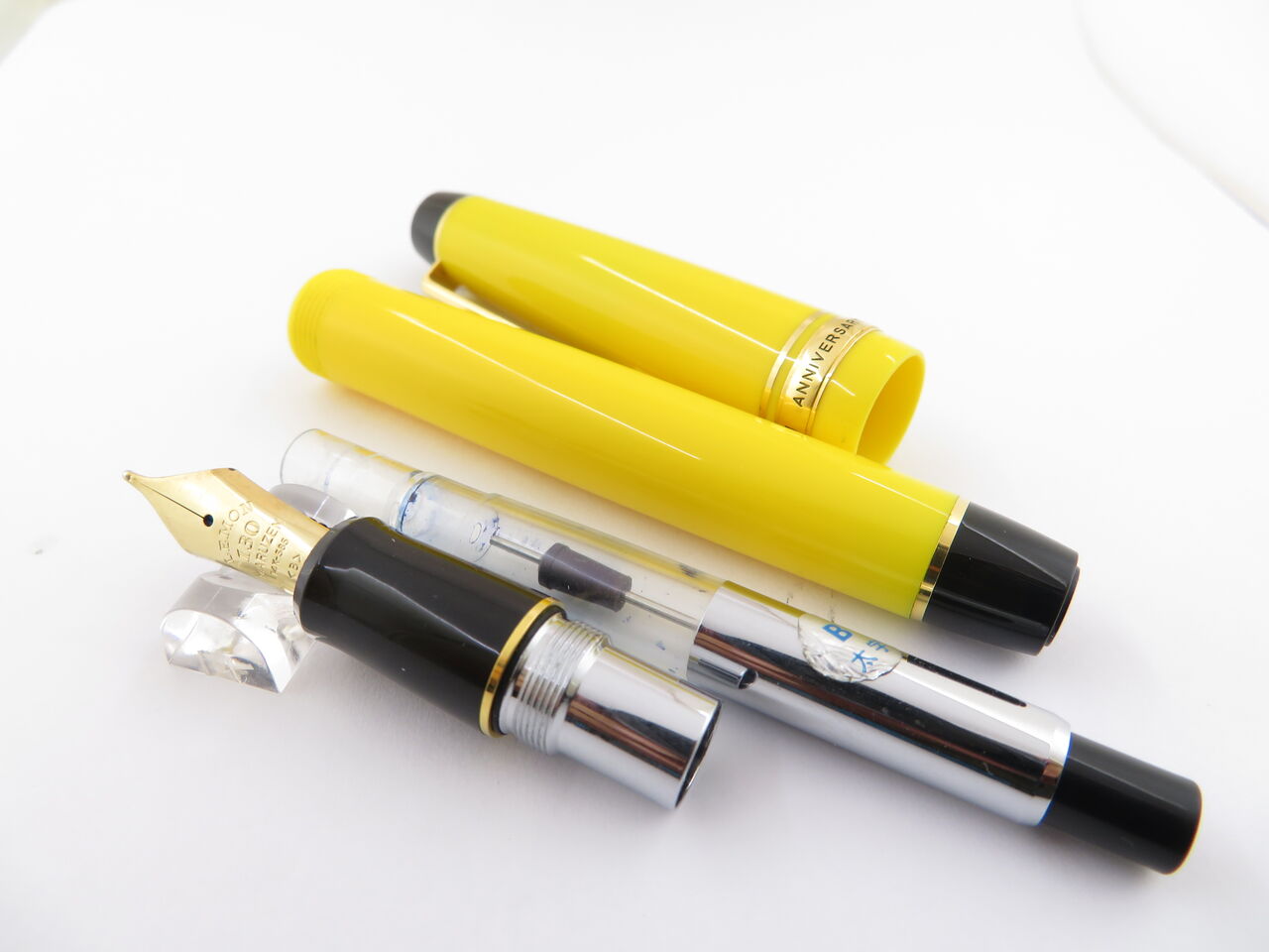二本目の130周年記念の丸善檸檬 14K－585＜B＞ : 万年筆おやじの備忘録