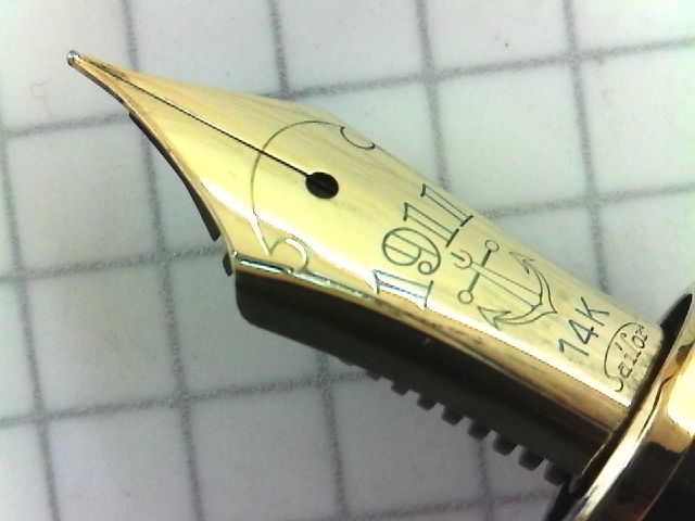 SAILOR 1911 14K ＜F＞ ① : 万年筆おやじの備忘録