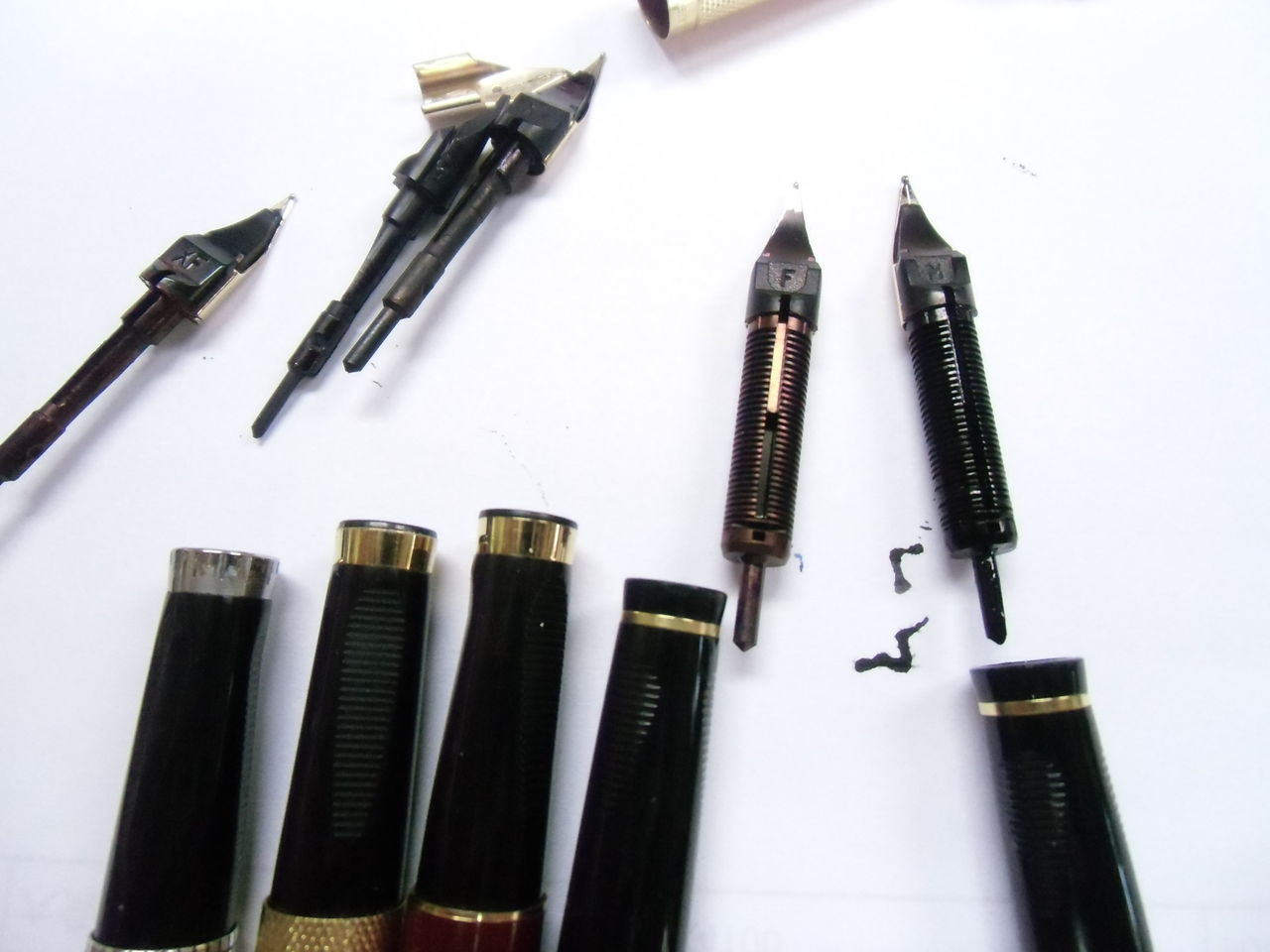 PARKER 75の首軸の変遷 : 万年筆おやじの備忘録