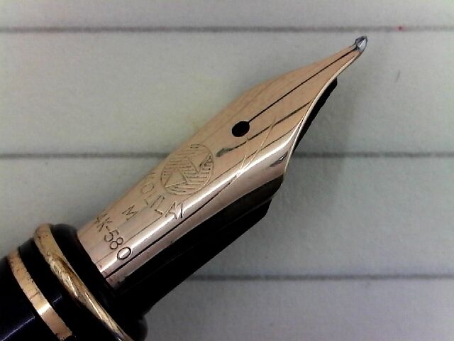 HAOLILAI GOLD PEN 14K-585 ＜逆OBクーゲル＞ : 万年筆おやじの備忘録