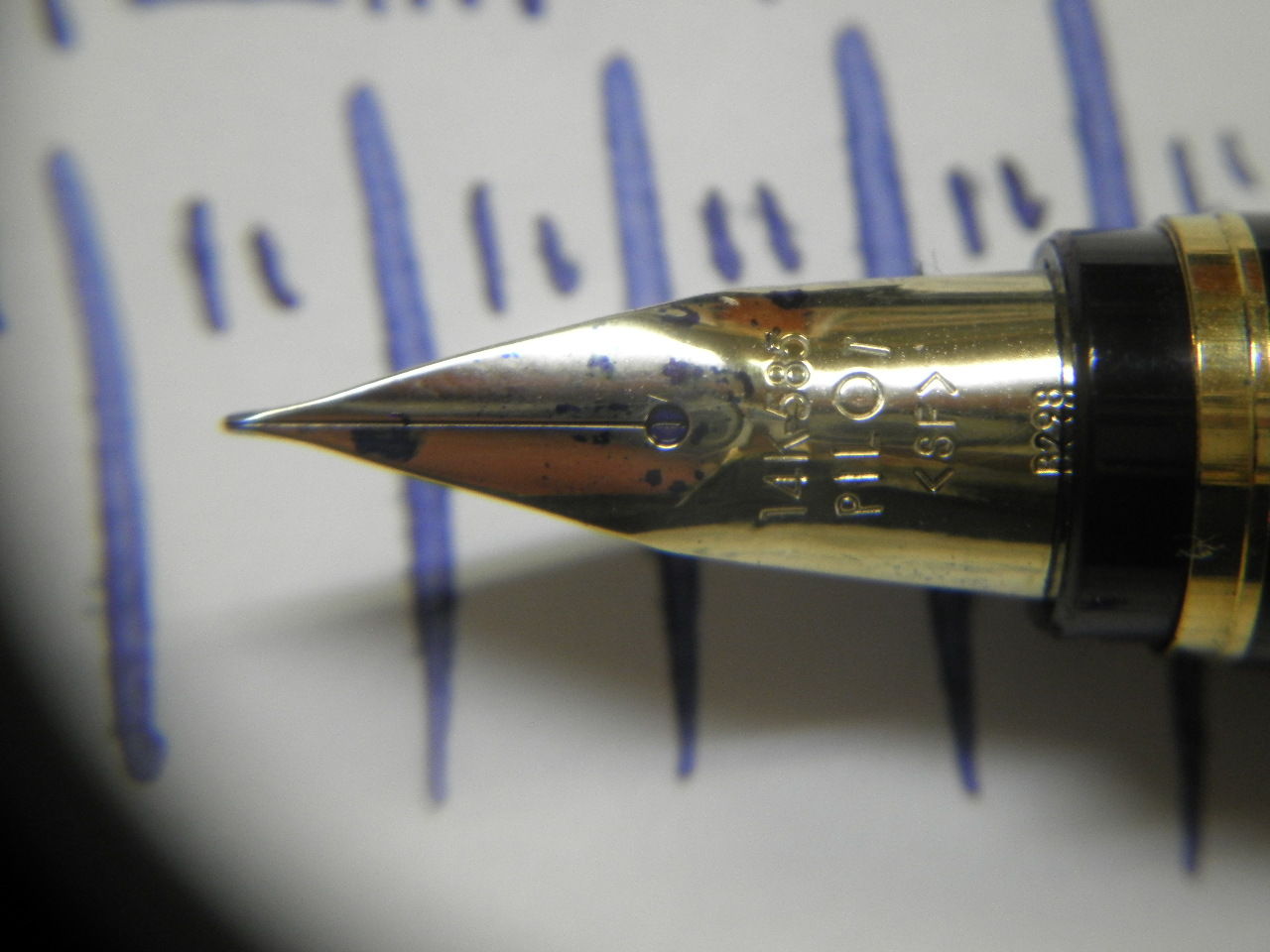 PILOT エラボー 二代目14K-585＜SF＞ : 万年筆おやじの備忘録